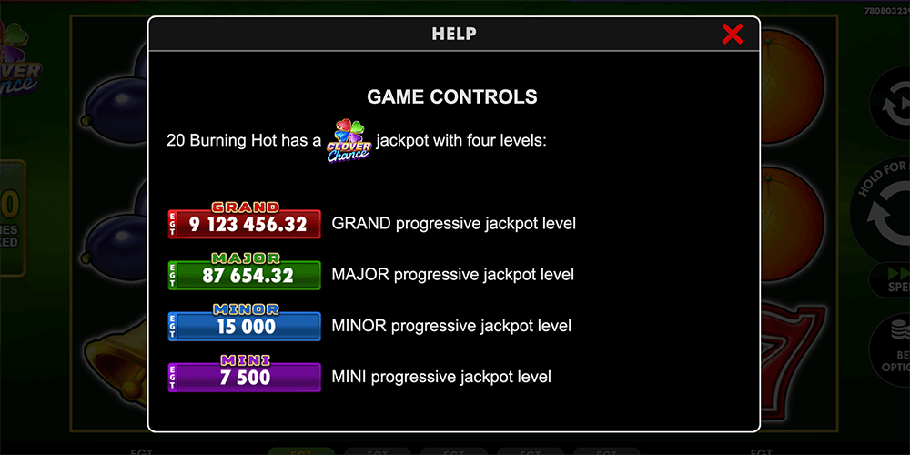 Jackpot с 4 уровнями